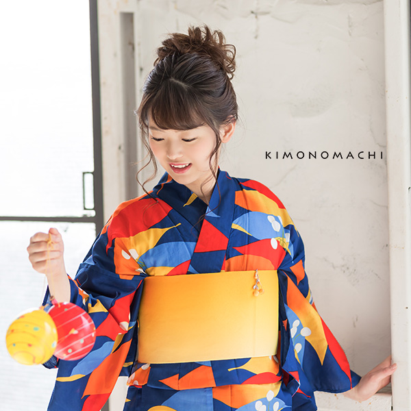 浴衣単品 レトロ 花火大会、夏祭り、夏フェスに