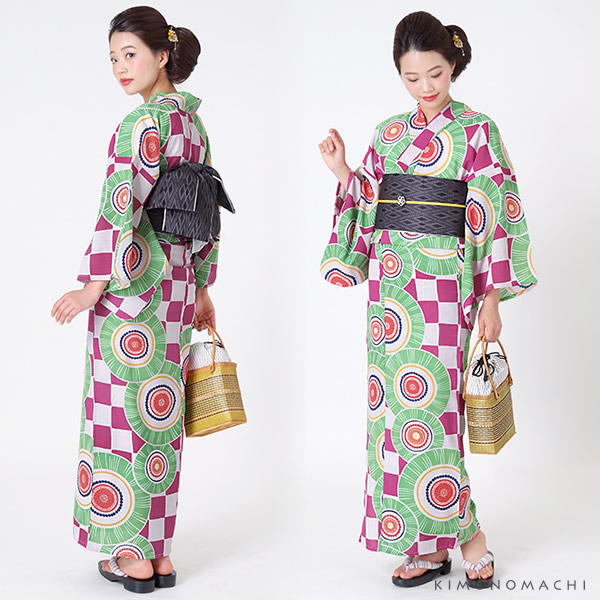 S、フリー、TL、LL 女性浴衣 吸水速乾