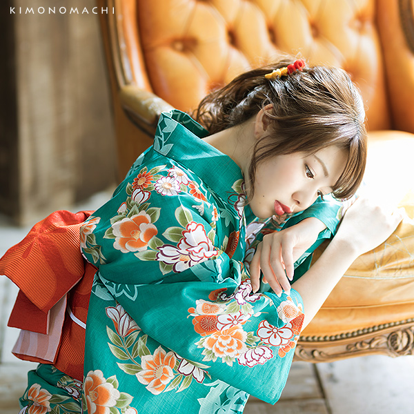 浴衣単品 花火大会、夏祭り、夏フェスに お仕立て上がり浴衣