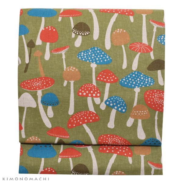 名古屋帯 リネンコットン名古屋帯 長尺もあります