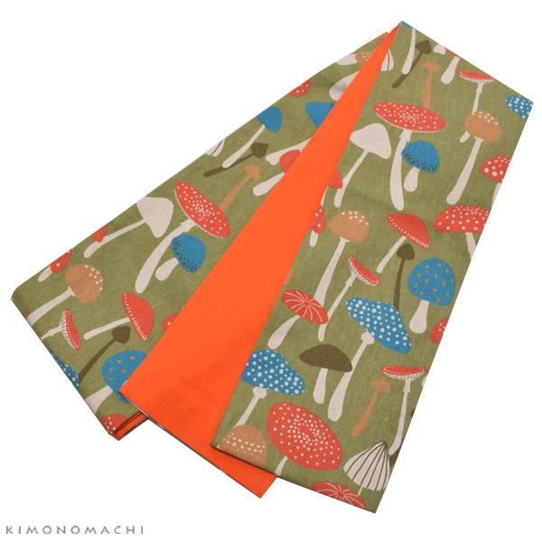 半幅帯 リネンコットン細帯 長尺もあります