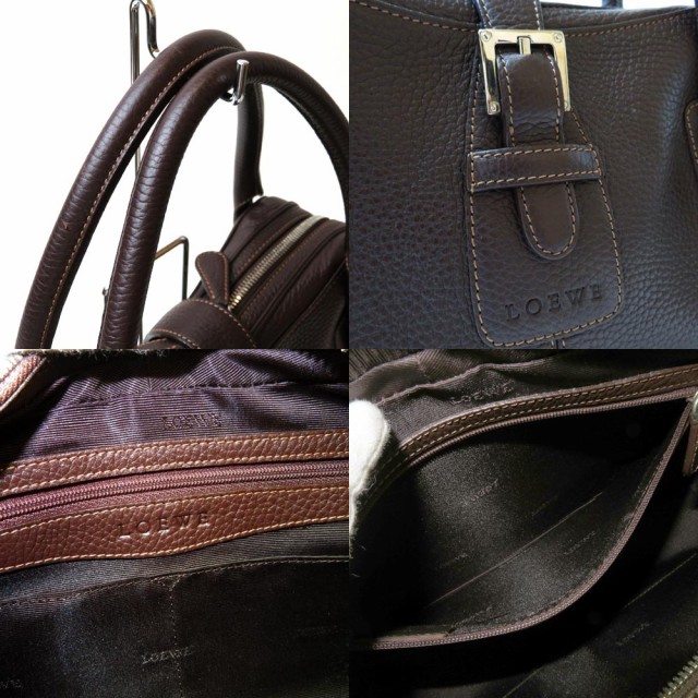 新品超激安 レア ロエベ アナグラム バッグ ボストン レザー ショルダーバッグ ブラウン 茶 A-ランク LOEWE レディース 三田店の通販はau PAY マーケット - ブランドリッツ |商品ロットナンバー:476889326 大人気国産