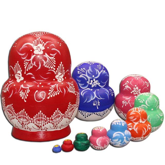 　木製　マトリョーシカ 15個セット　美品 ロシア製☆木製マトリョーシカ15体