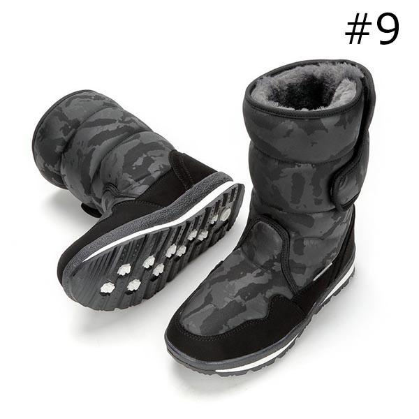 送料無料】【全18色】スノーブーツ 親子 ロングブーツ 冬 ミリタリー