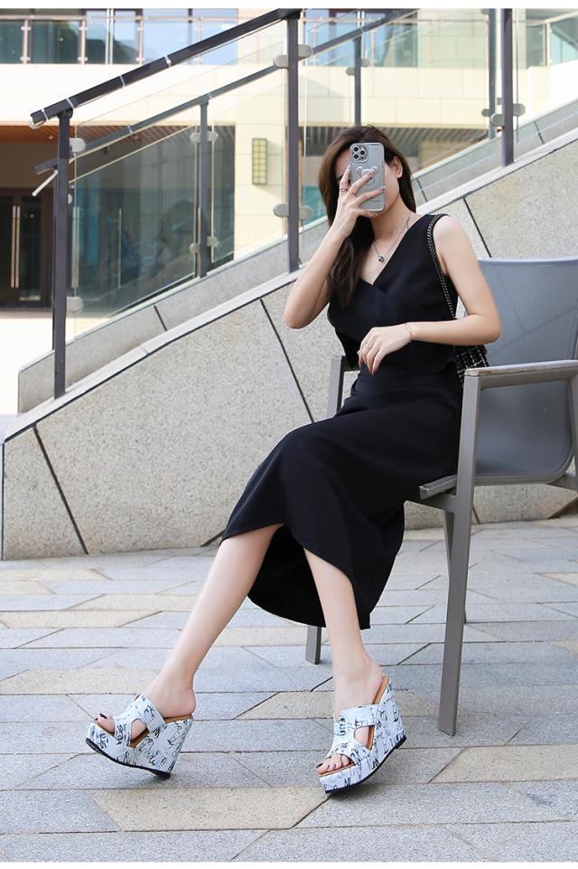 【送料無料】厚底サンダル 厚底 サンダル ミュール レディース オープントゥ ウェッジソール 美脚 おしゃれ ヒール10cm 12cm 15cm 白  かかとなし プラットフォームソール 春 夏 ホワイト 送料無料】厚底サンダル 厚底 サンダル ミュール レディース オープン