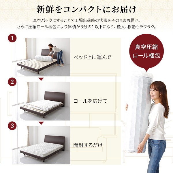 NEW国産 送料無料 圧縮 梱包 ショート丈 シングル サイズ 生活の通販はau PAY マーケット - イーグルアイau Wowma!店| マットレス 国産 ポケットコイル 薄型 三つ折り 快眠 体圧分散 1年保証 コンパクト 安い最新作