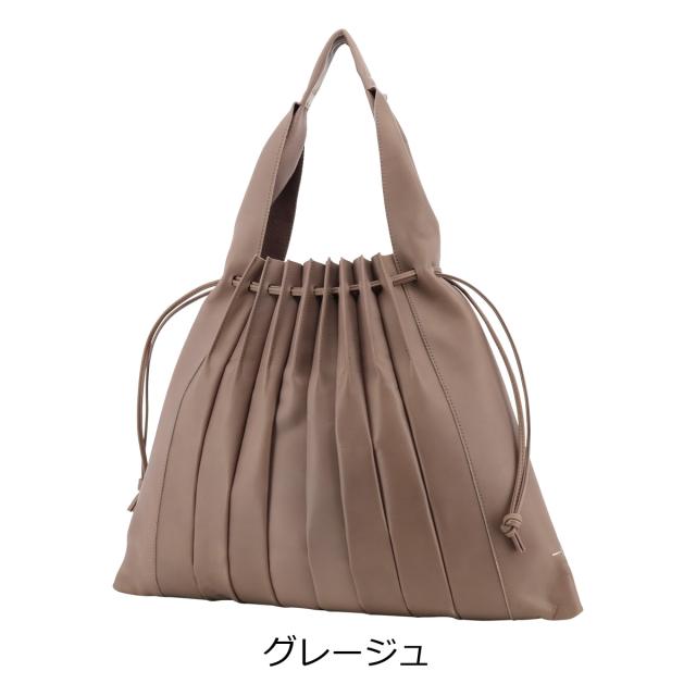 レビュー投稿で+5％還元】テュケー トートバッグ 巾着バッグ 本革