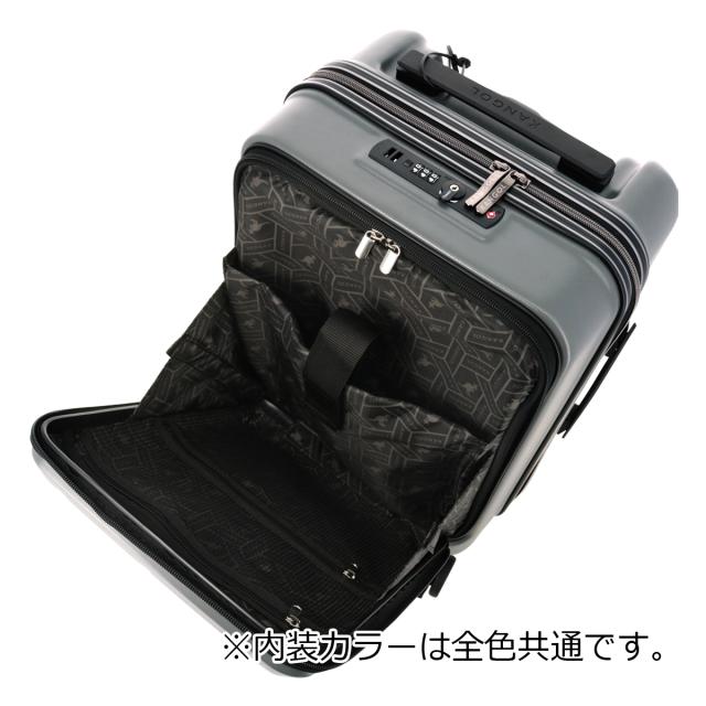 【レビュー投稿で+5％還元】カンゴール スーツケース 37L 55cm 3.5kg  機内持ち込み フロントオープン クロスエイトIII 250-5722 Cross Eight III KANGOL TSAロック搭載 エキスパンダブル クリスマス_mp