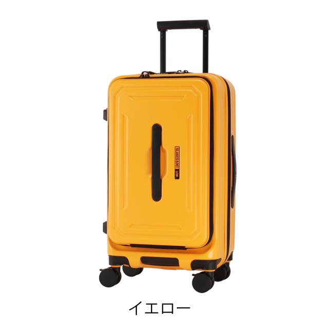 5LAKES＆MT スーツケース 54L 62cm 4.1kg フロントオープン 310-4011 C GEAR ファイブレイクスアンドエムティー TSAロック搭載 拡張 エキスパンダブル アウトドア ドリンクホルダー クリスマス_mp