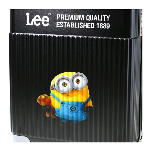 【レビュー投稿で+5％還元】Lee ミニオン スーツケース 52L 58L 62cm 3.6kg 320-30001 MINIONS リー TSAロック搭載 エキスパンダブル キャリーケース ハードキャリー ストッパー付き クリスマス_mp