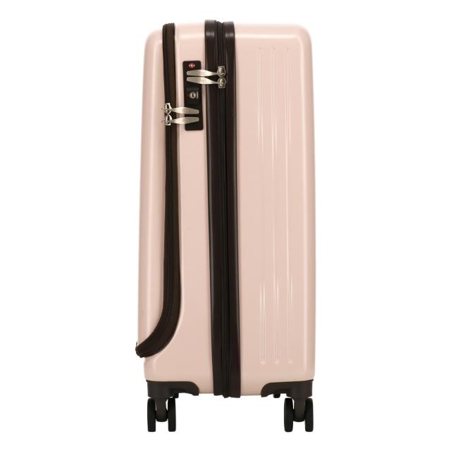 【レビュー投稿で+5％還元】Lee スーツケース 53L 55cm 3.7kg フロントオープン 320-9021 22インチ リー journey TSAロック搭載 ハードキャリー クリスマス_mp