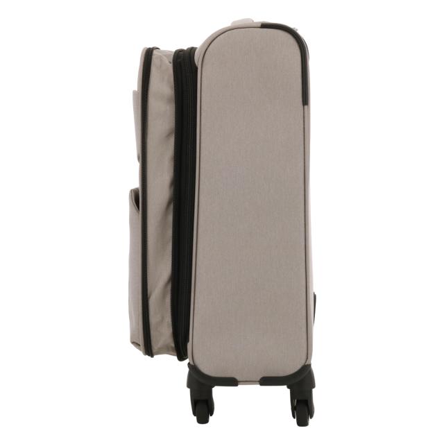 【レビュー投稿で+5％還元】Lee スーツケース 41L 47cm 2.6kg フロントオープン リー 320-9030 19インチ sonic エキスパンダブル ソフトキャリー デニム調 撥水 クリスマス_mp