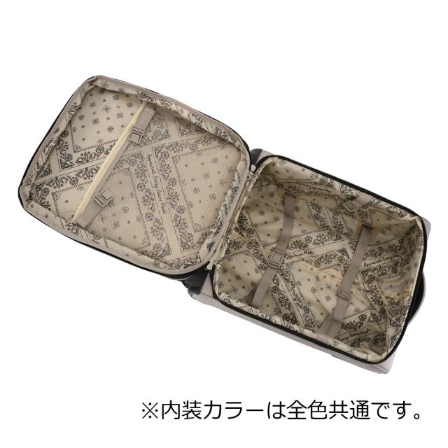 【レビュー投稿で+5％還元】Lee スーツケース 41L 47cm 2.6kg フロントオープン リー 320-9030 19インチ sonic エキスパンダブル ソフトキャリー デニム調 撥水 クリスマス_mp