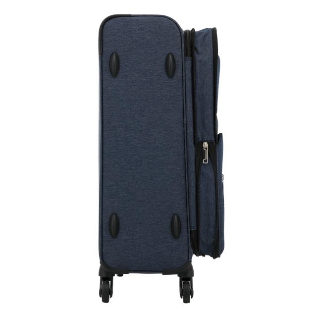 【レビュー投稿で+5％還元】Lee スーツケース 63L 68cm 3.2kg フロントオープン 320-9031 sonic 24インチ リー エキスパンダブル ソフトキャリー デニム調 撥水 拡張 クリスマス_mp