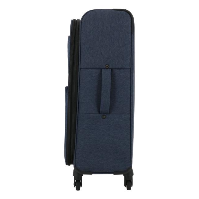 【レビュー投稿で+5％還元】Lee スーツケース 63L 68cm 3.2kg フロントオープン 320-9031 sonic 24インチ リー エキスパンダブル ソフトキャリー デニム調 撥水 拡張 クリスマス_mp