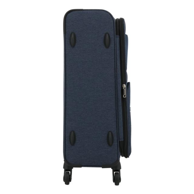 【レビュー投稿で+5％還元】Lee スーツケース 63L 68cm 3.2kg フロントオープン 320-9031 sonic 24インチ リー エキスパンダブル ソフトキャリー デニム調 撥水 拡張 クリスマス_mp