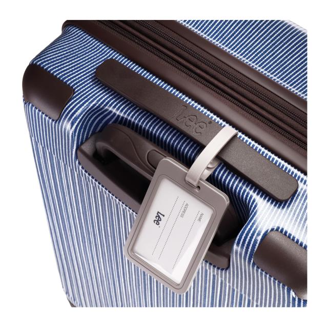 【レビュー投稿で+5％還元】Lee スーツケース 37L 44L 54cm 3.1kg キャリーバッグ 機内持ち込み 320-9070 ギャラクシー Galaxy IV リー TSAロック搭載 エキスパンダブル ストッパー付き デニム調 ヒッコリー クリスマス_mp