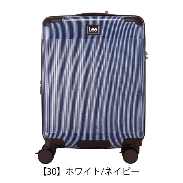 【レビュー投稿で+5％還元】Lee スーツケース 37L 44L 54cm 3.1kg キャリーバッグ 機内持ち込み 320-9070 ギャラクシー Galaxy IV リー TSAロック搭載 エキスパンダブル ストッパー付き デニム調 ヒッコリー クリスマス_mp