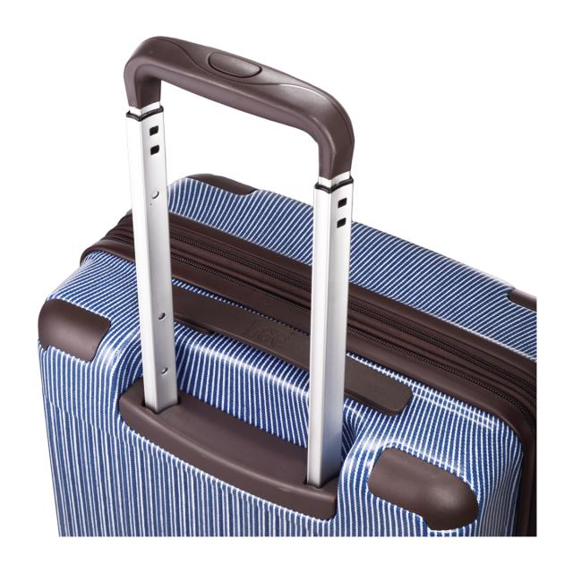 【レビュー投稿で+5％還元】Lee スーツケース 37L 44L 54cm 3.1kg キャリーバッグ 機内持ち込み 320-9070 ギャラクシー Galaxy IV リー TSAロック搭載 エキスパンダブル ストッパー付き デニム調 ヒッコリー クリスマス_mp