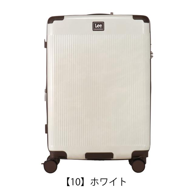【レビュー投稿で+5％還元】Lee スーツケース 72L 66cm 4.1kg キャリーバッグ 320-9071 ギャラクシー Galaxy IV リー TSAロック搭載 エキスパンダブル ストッパー付き デニム調 ヒッコリー クリスマス_mp