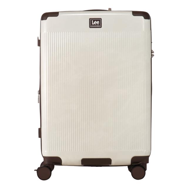 【レビュー投稿で+5％還元】Lee スーツケース 72L 66cm 4.1kg キャリーバッグ 320-9071 ギャラクシー Galaxy IV リー TSAロック搭載 エキスパンダブル ストッパー付き デニム調 ヒッコリー クリスマス_mp