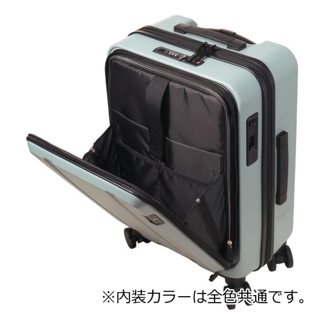 【レビュー投稿で+5％還元】ヘム トランジットラウンジ スーツケース 35L 49cm 3.6kg キャリーケース スーツケース キャリーバッグ 39-5121 フロントオープン HeM TRANSIT LOUNGE 機内持ち込み TSAロック搭載 クリスマス_mp