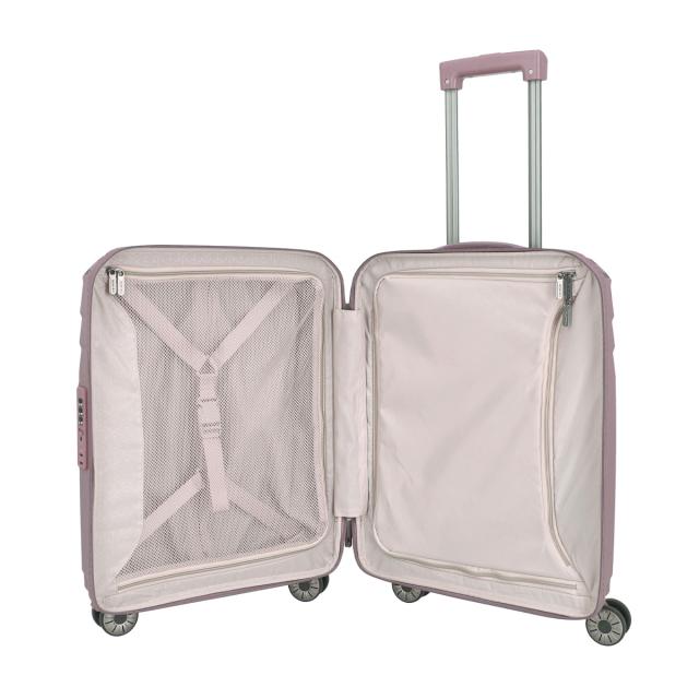 【レビュー投稿で+5％還元】トラべライト スーツケース 機内持ち込み 36L 55cm 2.64kg 軽量 576347 Elvaa travelite｜ハードキャリー キャリーケース キャリーバッグ 4輪 ダブルキャスター TSAロック搭載 3年保証