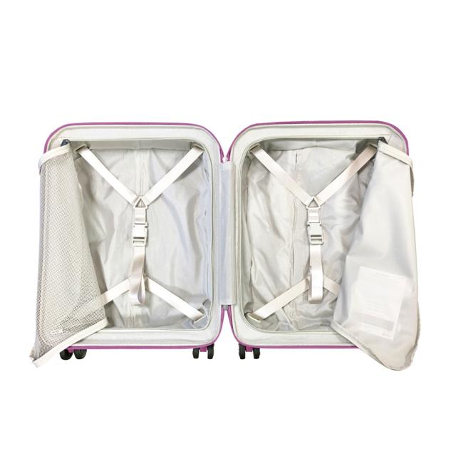 【レビュー投稿で+5％還元】トラべライト スーツケース 機内持ち込み 36L 55cm 2.64kg 軽量 576347 Elvaa travelite｜ハードキャリー キャリーケース キャリーバッグ 4輪 ダブルキャスター TSAロック搭載 3年保証