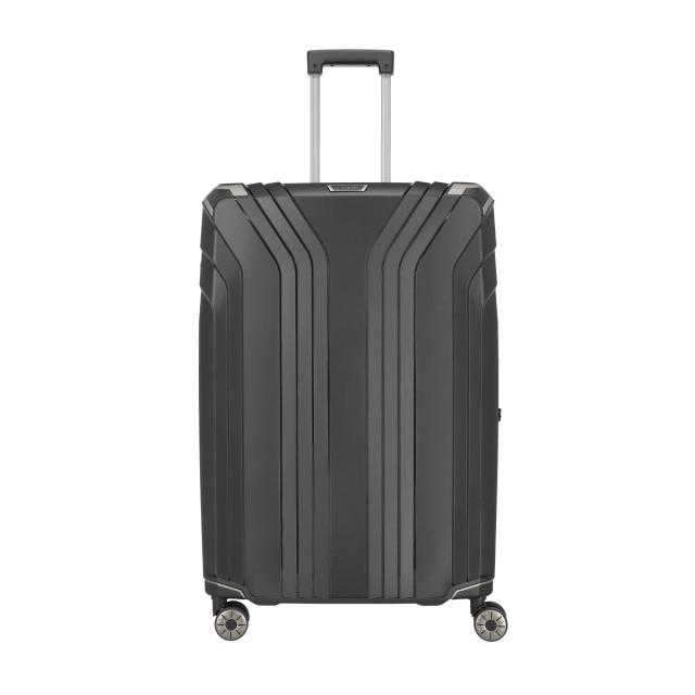 【レビュー投稿で+5％還元】トラべライト スーツケース 100L 76cm 3.98kg 軽量 576349 Elvaa travelite｜ハードキャリー キャリーケース キャリーバッグ 大容量 大型 4輪 ダブルキャスター TSAロック搭載 3年保証