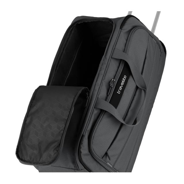 【レビュー投稿で+5％還元】トラベライト ボストンキャリー 63L 1.8kg スカイイ メンズ レディース 軽量 2WAY ボストンバッグ ソフトキャリー 592241 Skaii travelite｜ダッフルキャリー スーツケース 2輪大径キャスター レジャー スポーツ クリスマス_mp クリスマス_wp