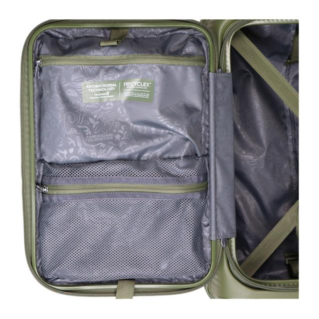 【レビュー投稿で+5％還元】アメリカンツーリスター スーツケース 33L 2.8kg 機内持ち込み キュリオ スピナー55 EXP American Tourister CURIO アメツー TSAロック搭載 エキスパンダブル ブックオープニング クリスマス_mp