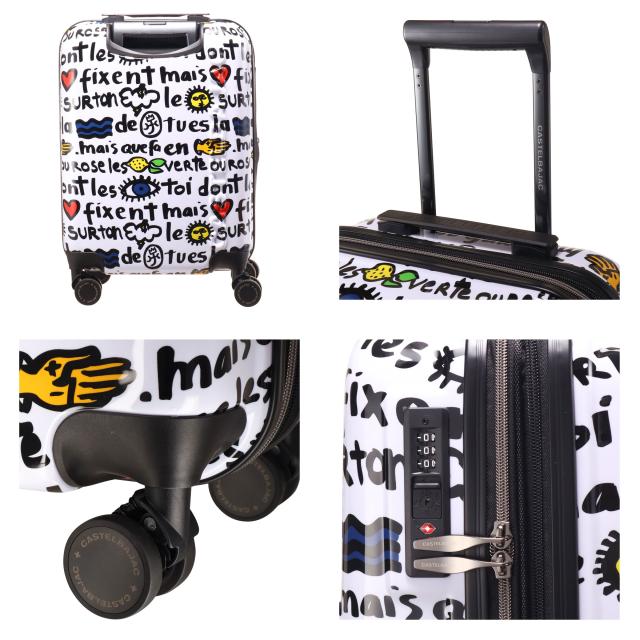 【レビュー投稿で+5％還元】カステルバジャック スーツケース キャリーケース 機内持ち込み 拡張 エキスパンダブル機能 当社限定 別注 TSAロック 54cm 40L 3.2kg メンズ 345226 345228 CASTELBAJAC カジュアル オフィス ビジネス 旅行 出張 トラベル 仕事 クリスマス_mp