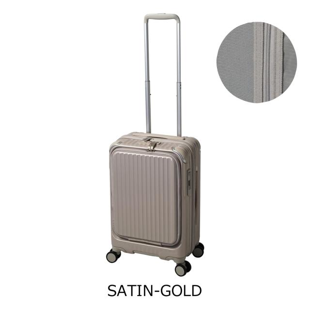 【レビュー投稿で+5％還元】カーゴ スーツケース 機内持ち込み 35L 48cm 3.4kg エアレイヤー CAT532LY CARGO AiR LAYER｜ハード ファスナー キャリーバッグ キャリーケース ビジネスキャリー フロントオープン ストッパー付き 静音 TSAロック搭載 HINOMOTO クリスマス_mp