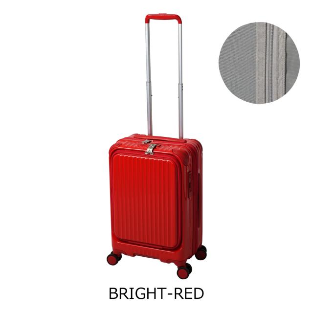 【レビュー投稿で+5％還元】カーゴ スーツケース 機内持ち込み 35L 48cm 3.4kg エアレイヤー CAT532LY CARGO AiR LAYER｜ハード ファスナー キャリーバッグ キャリーケース ビジネスキャリー フロントオープン ストッパー付き 静音 TSAロック搭載 HINOMOTO クリスマス_mp