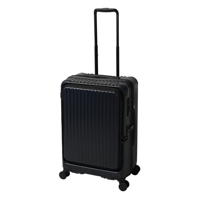 【レビュー投稿で+5％還元】カーゴ スーツケース 60L 58.5cm 3.9kg エアレイヤー CAT648LY CARGO AiR LAYER｜ハード ファスナー キャリーバッグ キャリーケース ビジネスキャリー フロントオープン ストッパー付き 静音 TSAロック搭載 HINOMOTO sh_of agesugi_sfa