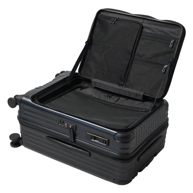 【レビュー投稿で+5％還元】カーゴ スーツケース 60L 58.5cm 3.9kg エアレイヤー CAT648LY CARGO AiR LAYER｜ハード ファスナー キャリーバッグ キャリーケース ビジネスキャリー フロントオープン ストッパー付き 静音 TSAロック搭載 HINOMOTO sh_of agesugi_sfa