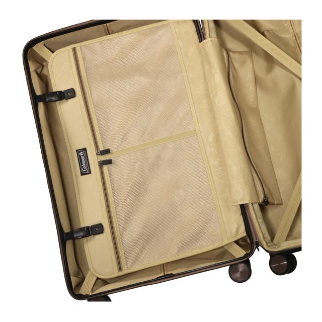 【レビュー投稿で+5％還元】コールマン スーツケース 91L 101L エキスパンダブル 68cm 4.7kg ALMITE フレーム 60004 Coleman | キャリーケース TSAロック機能 旅行 大きめ 当社限定カラー