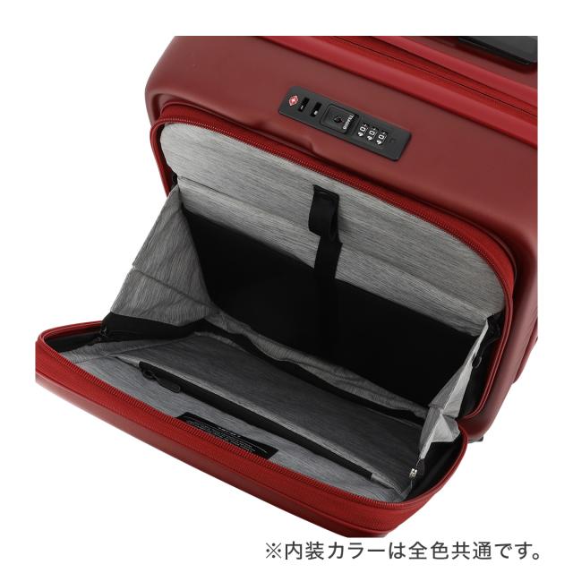 【レビュー投稿で+5％還元】ロジェール スーツケース キューボ 機内持ち込み 37(42)L 48cm 3.4kg CUBO-REFRESH-S LOJEL｜キャリーケース キャリーバッグ フロントオープン 拡張機能 エキスパンダブル TSAロック搭載 クリスマス_mp