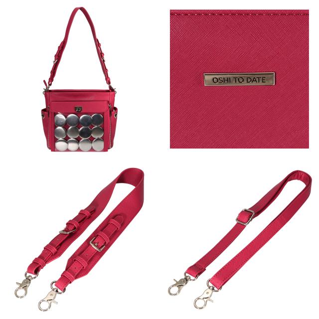 【レビュー投稿で+5％還元】リアレア オシトデート 春奈るな×リアレアコラボ OSHITODATE REA RARE スクエア2wayショルダー痛バッグ 痛バッグ 痛バ 収納面回転式 ショルダーバッグ 2way 推し活 推し活バッグ オタ活 推し事 メンズ レディース GF21201
