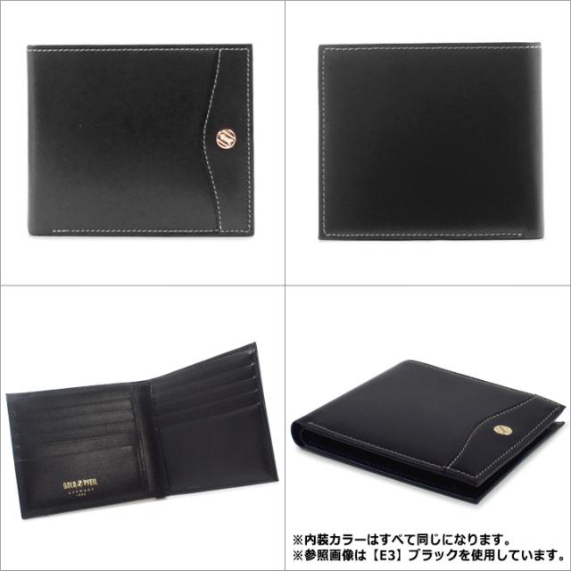 レビュー投稿で+5％還元】ゴールドファイル GOLDPFEIL 二つ折り財布