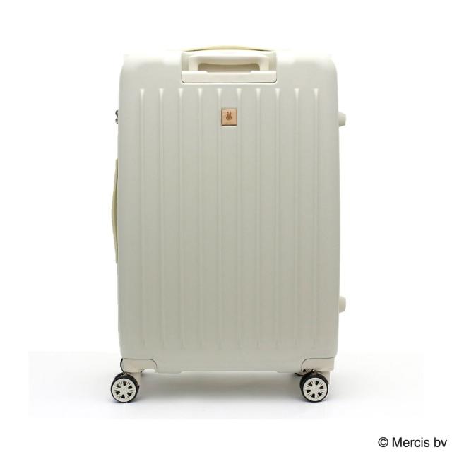 【レビュー投稿で+5％還元】ハピタス ミッフィー シフレ スーツケース 60L 57cm 3.8kg レディース HAP2249-57 HAPITAS miffy siffler｜キャリーケース ハードキャリー ファスナー 拡張 エキスパンダブル TSAロック搭載 キャラクター かわいい 旅行 1年保証