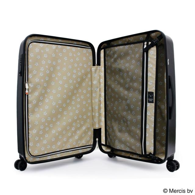 【レビュー投稿で+5％還元】ハピタス ミッフィー シフレ スーツケース 81L 66cm 4.6kg レディース HAP2249-66 HAPITAS miffy siffler｜キャリーケース ハードキャリー ファスナー TSAロック搭載 キャラクター かわいい 旅行 1年保証 クリスマス_mp クリスマス_wp