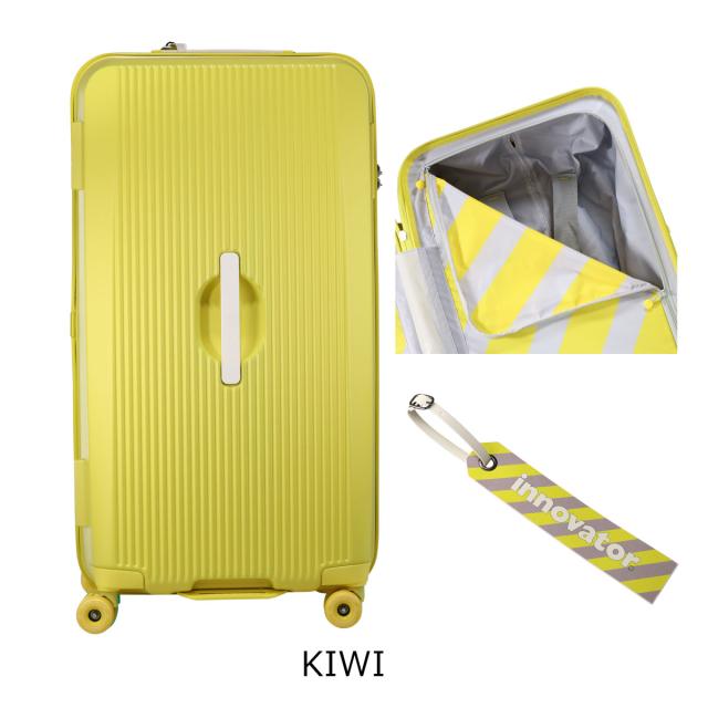 【レビュー投稿で+5％還元】イノベーター スーツケース 100L 79cm 4.9kg BO-8 innovator 交換式キャスター ブレーキシステム デュアロック クリスマス_mp