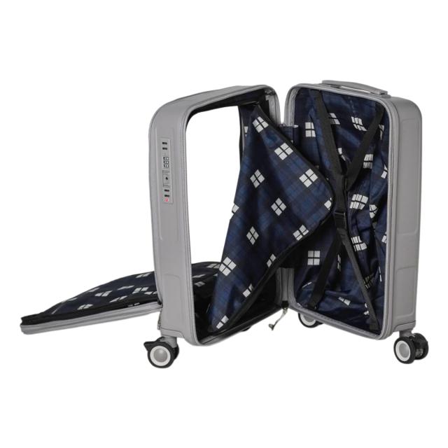 【レビュー投稿で+5％還元】イノベーター スーツケース 35L Cabin LCC 55cm 2.9kg iv-18 innovator キャリーケース キャリーバッグ 機内持ち込み TSAロック搭載 フロントオープン カップホルダー 静音キャスター 旅行 トラベル 2年保証 クリスマス_mp