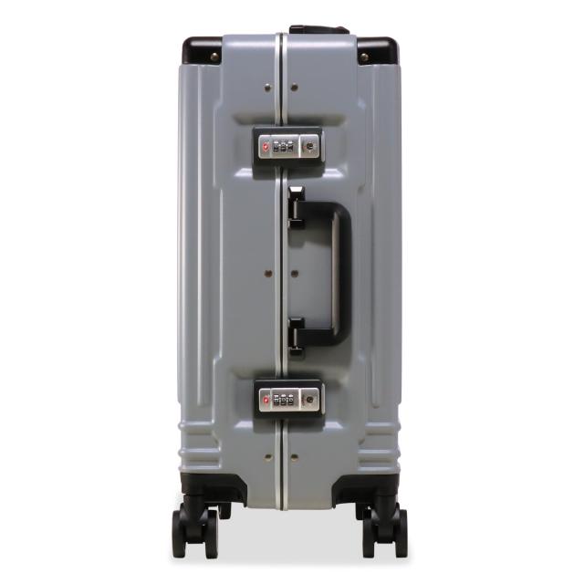 【レビュー投稿で+5％還元】ランバンオンブルー スーツケース 機内持ち込み 32L 49cm 3.4kg 当社限定色グレー ヴィラージュ 595313 LANVIN en Bleu｜汚れ防止カバー付き フレーム キャリーケース キャリーバッグ ビジネスキャリー 軽量 静音 旅行 クリスマス_mp