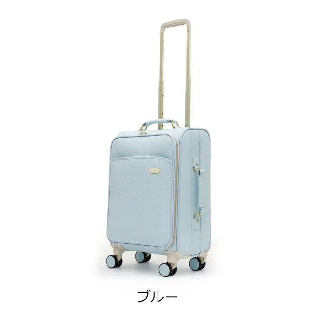 【レビュー投稿で+5％還元】シフレ ルナルクス スーツケース 機内持ち込み 28L 46cm 3.2kg レディース ソフトキャリー LUN3117-S Siffler LUNALUX Couleur｜キャリーバッグ キャリーケース 4輪ダブルキャスター クリスマス_mp クリスマス_wp