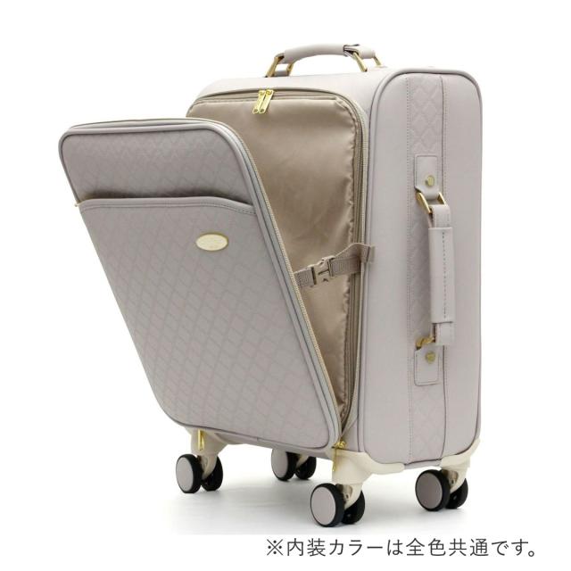 【レビュー投稿で+5％還元】シフレ ルナルクス スーツケース 機内持ち込み 28L 46cm 3.2kg レディース ソフトキャリー LUN3117-S Siffler LUNALUX Couleur｜キャリーバッグ キャリーケース 4輪ダブルキャスター クリスマス_mp クリスマス_wp