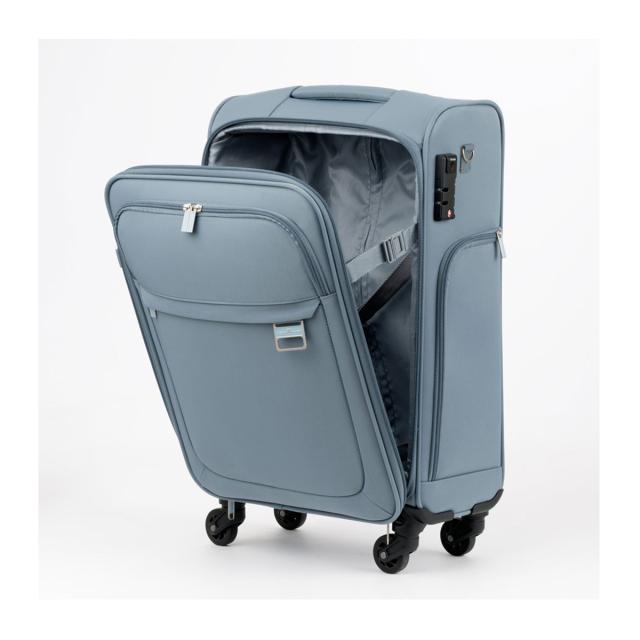 【レビュー投稿で+5％還元】レジェンドウォーカー スーツケース 機内持ち込み 39L 54cm 2.5kg 4053-54 LEGEND WALKER HARMONY｜キャスター取り外しで機内持ち込み可能 ソフトキャリー キャリーケース キャリーバッグ ショルダーベルト付き フロントオープン クリスマス_mp