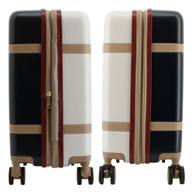 【レビュー投稿で+5％還元】モズ スーツケース 38L 44L 55cm 3.2kg 機内持ち込み MZ-0859-48 moz | TSAロック搭載 エキスパンダブル 静音キャスター クリスマス_mp