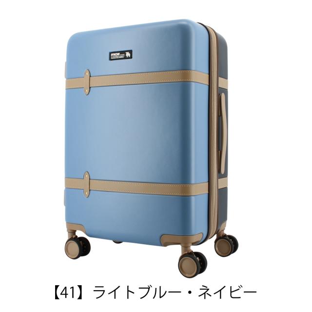 【レビュー投稿で+5％還元】モズ スーツケース 65L 57cm 3.9kg MZ-0859-57 moz | TSAロック搭載 エキスパンダブル 静音キャスター クリスマス_mp